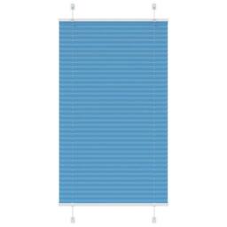 Berkfield Home Pleated Blind Blue 80x150 cm Fabric Width 79.4 cm Polyester - thumbnail 2