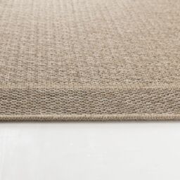 Livabliss Mirage-Cottage Tan Black Fringe Jute-Look In- & Outdoor Rug in Beige - Size: 160 cm x 215 cm - thumbnail 6