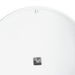Wyld Haus Large Minimalist White Round Wall Clock - thumbnail 4