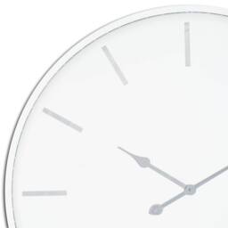 Wyld Haus Large Minimalist White Round Wall Clock - thumbnail 3