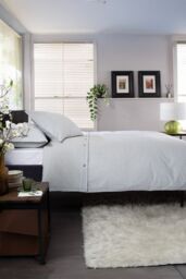 The Lyndon Company Gingham Duvet Cover Set - Soft & Breathable Cotton with Double Piped Edges in Green - thumbnail 2