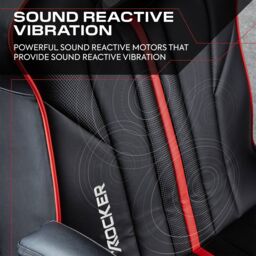 X Rocker Torque 2.1 Audio Console Gaming Chair in Red - thumbnail 6