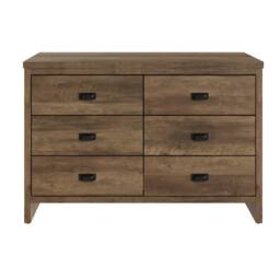 GFW Boston 3+3 Drawer Chest in Light Oak - thumbnail 3