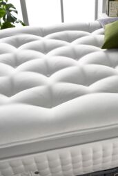 Aspire Alpaca Silk 5000 Pocket Pillowtop Mattress in White - Size: Single - thumbnail 4