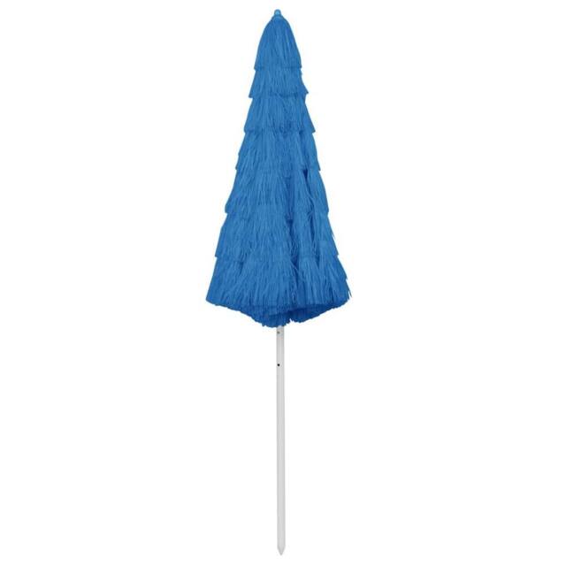 Berkfield Home Hawaii Beach Umbrella Blue 300 cm - image 1