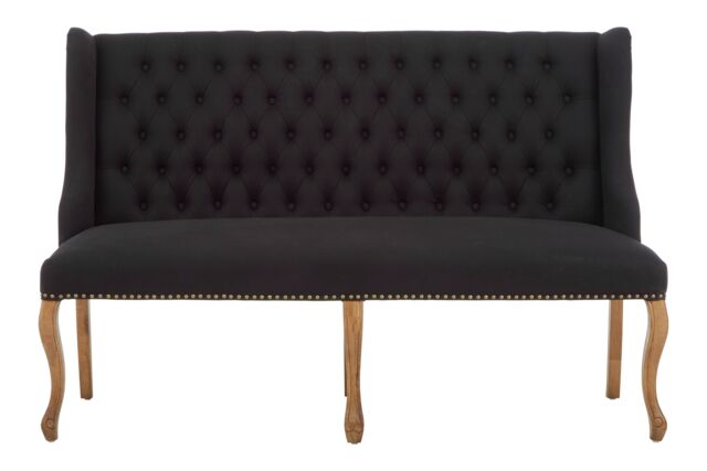Orsina Harrison 2 Seat Bench in Black - image 1