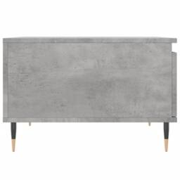 Berkfield Home Modern Coffee Table Concrete Grey 55x55x36.5 cm Engineered Wood - thumbnail 7