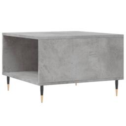 Berkfield Home Modern Coffee Table Concrete Grey 55x55x36.5 cm Engineered Wood - thumbnail 8