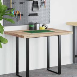 Berkfield Home Versatile Desk Top Untreated 80x70x4 cm Solid Wood Acacia in Brown - Size: 80 x 70 x 4 cm - thumbnail 1