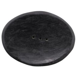KDMD Oval Black Marble Soap Dish - thumbnail 2