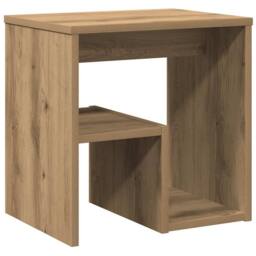 Berkfield Home Bedside Cabinet Artisan Oak 40x30x40 cm Engineered Wood in Brown - Size: 40 x 30 x 40 cm - thumbnail 7