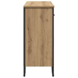 Berkfield Home Sideboard Artisan Oak 97x32.5x74.5 cm Engineered Wood in Brown - thumbnail 7