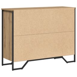 Berkfield Home Sideboard Artisan Oak 97x32.5x74.5 cm Engineered Wood in Brown - thumbnail 8