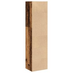 Berkfield Home Bookcase Old Wood 40x30x152 cm Engineered Wood in Brown - Size: 40 x 30 x 152 cm - thumbnail 6