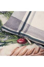Living and Home Christmas Themed Decorative Pillow Case with Festive Motifs - thumbnail 6