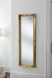 Yearn Mirrors French Style Carved Tall Mirror Gold 166x60cm - Size: 166x60 cm - thumbnail 1