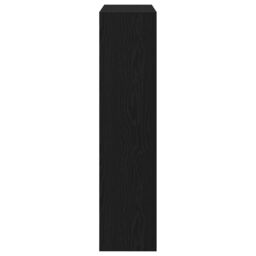 Berkfield Home Shoe Cabinet with Flip Drawer Black Oak 80x21x87, 5 cm - thumbnail 7