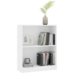 Berkfield Home Bookshelf White 60x24x74.5 cm Engineered Wood - thumbnail 3