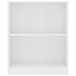 Berkfield Home Bookshelf White 60x24x74.5 cm Engineered Wood - thumbnail 4