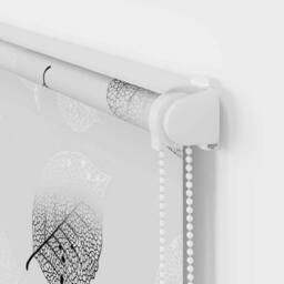 Berkfield Home Shower Roller Blind with Cassette 80x240 cm Fabric Width 76 cm in Grey - thumbnail 8