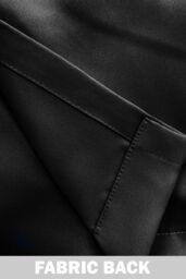 Enhanced Living Plain Supersoft Thermal Room Darkening Eyelet Curtains - Pair in Black - Size: 168 cm width x 183 cm drop - thumbnail 4