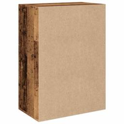 Berkfield Home Shoe Cabinet Old Wood 60x35x84 cm Engineered Wood in Brown - Size: 60 x 35 x 84 cm - thumbnail 7