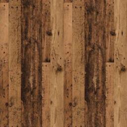 Berkfield Home Shoe Cabinet Old Wood 60x35x84 cm Engineered Wood in Brown - Size: 60 x 35 x 84 cm - thumbnail 9