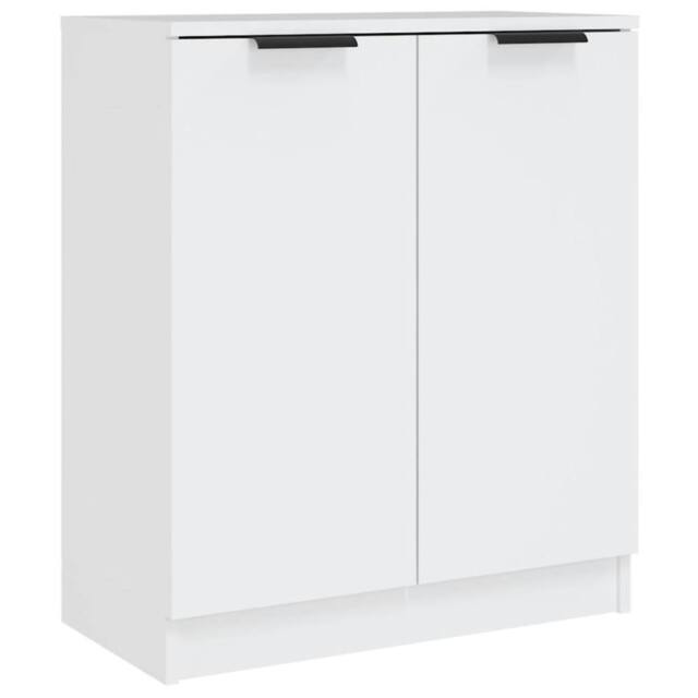 Berkfield Home Sideboards 2 pcs White 60x30x70 cm Engineered Wood - Size: 60 x 30 x 70 cm - image 1