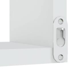 Berkfield Home Wall Corner Shelf White 40x40x50 cm Engineered Wood - Size: 40 x 40 x 50 cm - thumbnail 7