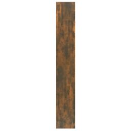 Berkfield Home Book Cabinet/Room Divider Smoked Oak 40x30x198 cm in Brown - Size: 40 x 30 x 198 cm - thumbnail 6