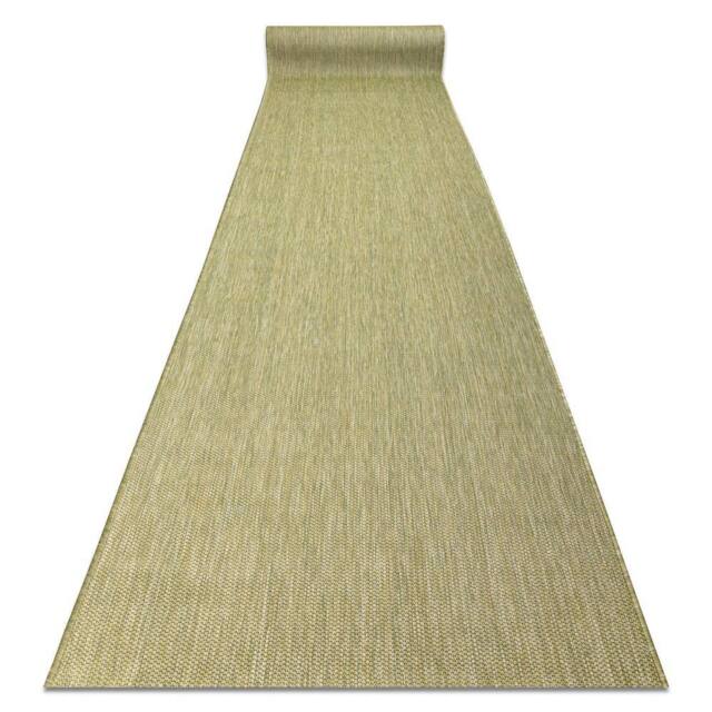 RugsX Sisal Sion Runner in Green - Size: 80 cm x 100 cm - image 1