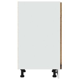 Berkfield Home Drawer Bottom Cabinet Old Wood 30x46x81.5 cm Engineered Wood in Brown - thumbnail 5