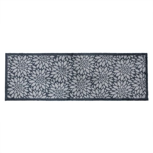 JVL Mega Runner - 57x150cm, Flowers in Blue - Size: 150 cm x 100 cm - image 1