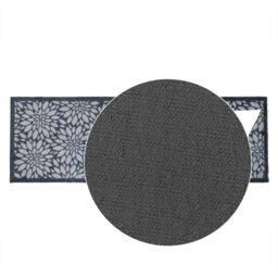 JVL Mega Runner - 57x150cm, Flowers in Blue - Size: 150 cm x 100 cm - thumbnail 5