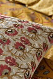 Morris & Co 'Seasons By May' Cushion 45X45cm in Natural - Size: 45X45 cm - thumbnail 3
