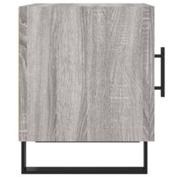 Berkfield Home Bedside Cabinets 2 pcs Grey Sonoma 40x40x50 cm Engineered Wood - Size: 40 x 40 x 50 cm - thumbnail 8