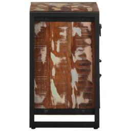 Berkfield Home Bedside Cabinets 2 pcs Multicolour Solid Rough Wood Mango - thumbnail 5
