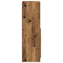 Berkfield Home Kitchen Cabinet Old Wood 57x41.5x131.5 cm Engineered Wood in Brown - thumbnail 6