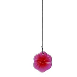 Country Living Butterfly Solar Windchime in Pink - thumbnail 4