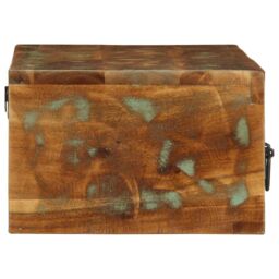 Berkfield Home Wall-mounted TV Cabinet 80x30x19 cm Solid Wood Reclaimed - Size: 80 x 30 x 19 cm - thumbnail 6