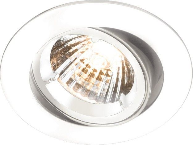 Netlighting GU10 White Recessed Tilt Twist & Lock Downlight 230V
