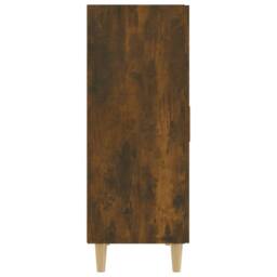 Berkfield Home Sideboard Smoked Oak 70x34x90 cm Engineered Wood in Brown - Size: 70 x 34 x 90 cm - thumbnail 4