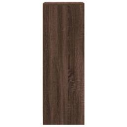 Berkfield Home Sideboard with LED Brown Oak 42.5x34x100 cm Engineered Wood - thumbnail 8