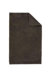 CHRISTY Reversible Hygro Luxury 100% Cotton 1800GSM Bath Rugs in Dark Grey