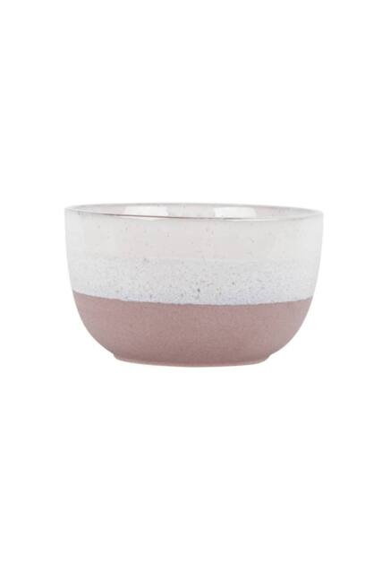 KDMD Hortus Pink & White Bordeaux Stoneware Pot 14.5cm H x 25cm Dia - image 1