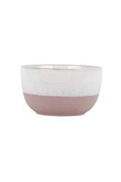KDMD Hortus Pink & White Bordeaux Stoneware Pot 14.5cm H x 25cm Dia - thumbnail 2