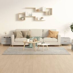 Berkfield Home Coffee Tables 2 pcs Grey Sonoma 50x50x40 cm Engineered Wood - Size: 50 x 50 x 40 cm - thumbnail 1