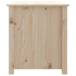 Berkfield Home Coffee Table 71x49x55 cm Solid Wood Pine in Natural - Size: 71 x 49 x 55 cm - thumbnail 8