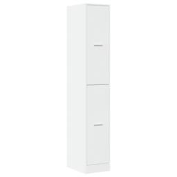 Berkfield Home Elegant Apothecary Cabinet¬†White 30x41x174.5 cm Engineered Wood in White - thumbnail 1