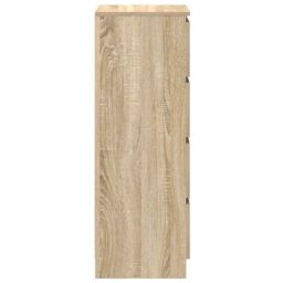 Berkfield Home Sideboard Sonoma Oak 37.5x35x99 cm Engineered Wood in Brown - thumbnail 7